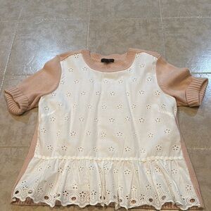 Jcrew short sleeveve sweater